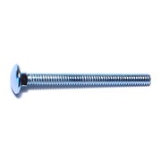 MIDWEST FASTENER 1/4"-20 x 2-3/4" Zinc Plated Grade 2 / A307 Steel Coarse Thread Carriage Bolts 100PK 01058